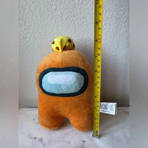Among Us Series 2 Orange Plush Imposter 8” Toikido Genuine Sus Cheese Licensed - Picture 7 of 7